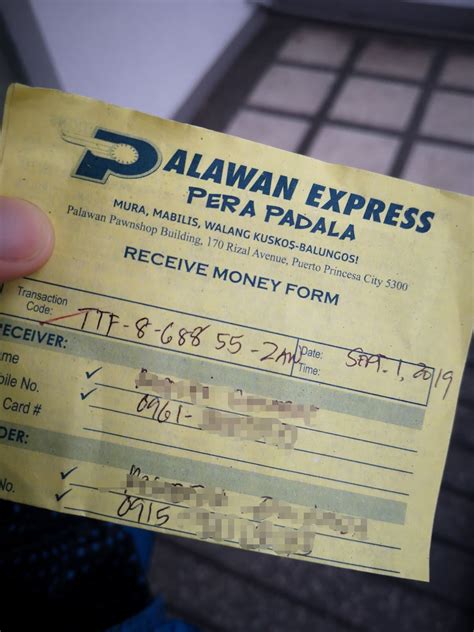 how to check my pera padala palawan express